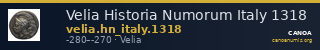 Velia Historia Numorum Italy 1318 — CANOA