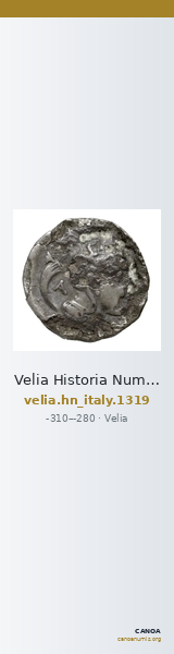Velia Historia Numorum Italy 1319 — CANOA