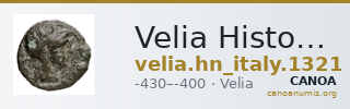 Velia Historia Numorum Italy 1321 — CANOA