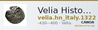 Velia Historia Numorum Italy 1322 — CANOA