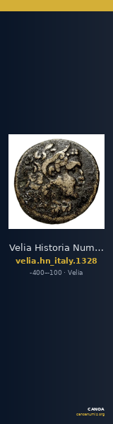 Velia Historia Numorum Italy 1328 — CANOA