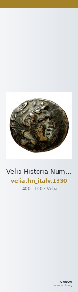 Velia Historia Numorum Italy 1330 — CANOA