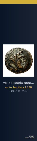 Velia Historia Numorum Italy 1330 — CANOA