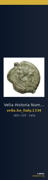Velia Historia Numorum Italy 1334 — CANOA