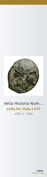 Velia Historia Numorum Italy 1337 — CANOA