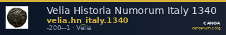 Velia Historia Numorum Italy 1340 — CANOA