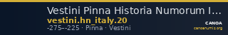 Vestini Pinna Historia Numorum Italy 20 — CANOA