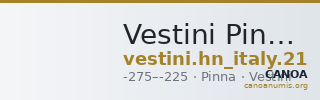 Vestini Pinna Historia Numorum Italy 21 — CANOA