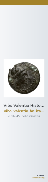 Vibo Valentia Historia Numorum Italy 2267 — CANOA