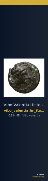 Vibo Valentia Historia Numorum Italy 2267 — CANOA
