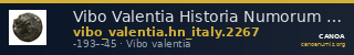 Vibo Valentia Historia Numorum Italy 2267 — CANOA