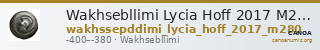 Wakhsebllimi Lycia Hoff 2017 M280 — CANOA