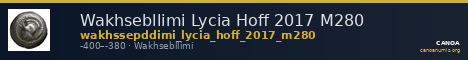 Wakhsebllimi Lycia Hoff 2017 M280 — CANOA