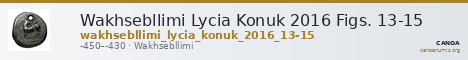 Wakhsebllimi Lycia Konuk 2016 Figs. 13-15 — CANOA