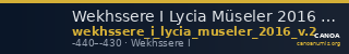 Wekhssere I Lycia Müseler 2016 V, 2 — CANOA