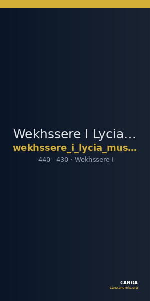 Wekhssere I Lycia Müseler 2016 V, 21-2 — CANOA