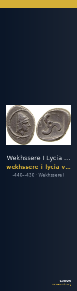 Wekhssere I Lycia Vismara 1989.1 Type 11 — CANOA