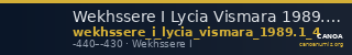 Wekhssere I Lycia Vismara 1989.1 Type 4 — CANOA