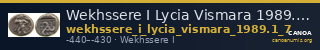 Wekhssere I Lycia Vismara 1989.1 Type 7 — CANOA