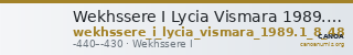 Wekhssere I Lycia Vismara 1989.1 Type 8, 48 — CANOA