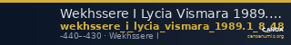 Wekhssere I Lycia Vismara 1989.1 Type 8, 48 — CANOA