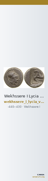 Wekhssere I Lycia Vismara 1989.1 Type 8 — CANOA