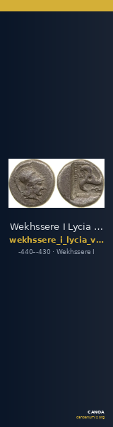 Wekhssere I Lycia Vismara 1989.1 Type 8 — CANOA
