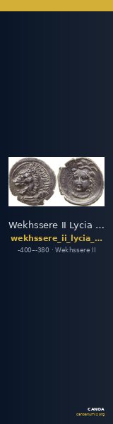 Wekhssere II Lycia Olçay and Mørkholm 1971 1-7 — CANOA