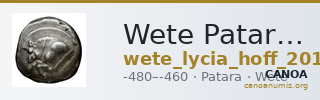Wete Patara Hoff 2017 M235 — CANOA