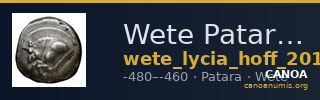 Wete Patara Hoff 2017 M235 — CANOA