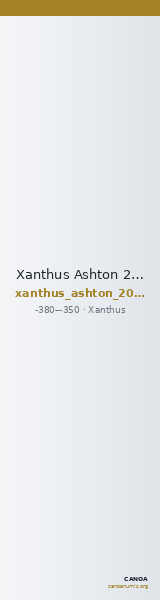 Xanthus Ashton 2002 p. 29 — CANOA