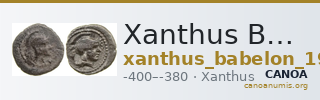 Xanthus Babelon 1910 394-7 — CANOA