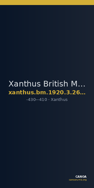 Xanthus British Museum 1920.3.26.17 — CANOA