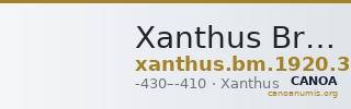 Xanthus British Museum 1920.3.26.17 — CANOA