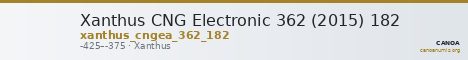Xanthus CNG Electronic 362 (2015) 182 — CANOA