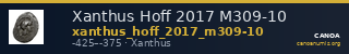 Xanthus Hoff 2017 M309-10 — CANOA