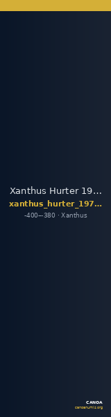 Xanthus Hurter 1979 3 — CANOA