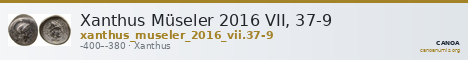 Xanthus Müseler 2016 VII, 37-9 — CANOA