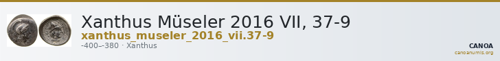 Xanthus Müseler 2016 VII, 37-9 — CANOA