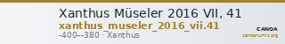 Xanthus Müseler 2016 VII, 41 — CANOA