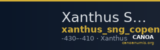 Xanthus SNG Copenhagen Supplement 496a — CANOA