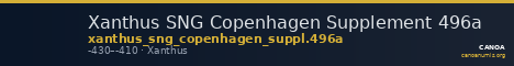Xanthus SNG Copenhagen Supplement 496a — CANOA
