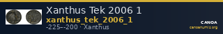 Xanthus Tek 2006 1 — CANOA