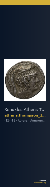 Xenokles Athens Thompson 1961 1066bis-1109 — CANOA