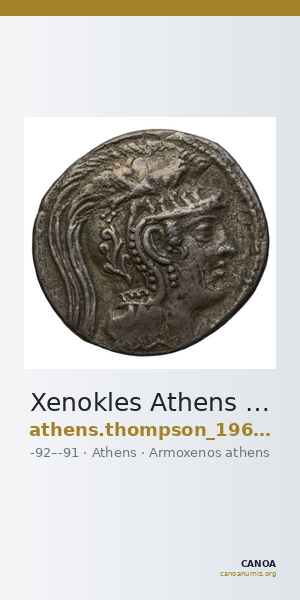 Xenokles Athens Thompson 1961 1066bis-1109 — CANOA