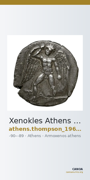 Xenokles Athens Thompson 1961 1110-1124 — CANOA
