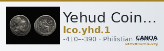 Yehud Coinage 1 — CANOA