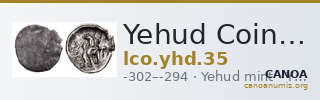 Yehud Coinage 35 — CANOA