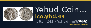 Yehud Coinage 44 — CANOA