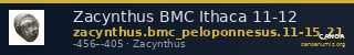 Zacynthus BMC Ithaca 11-12 — CANOA